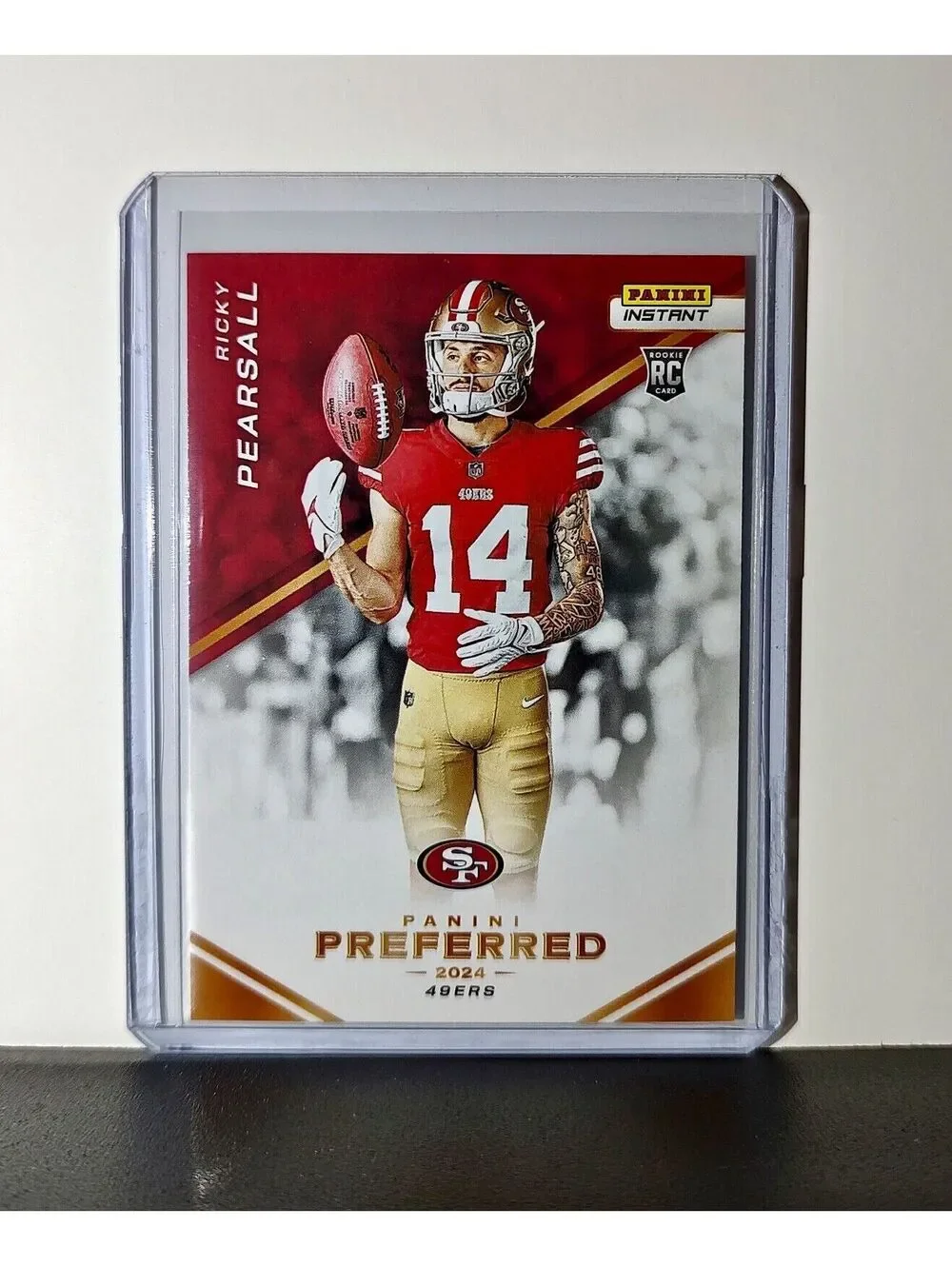Ricky Pearsall 2024 Panini Preferred NFL #22 Rookie Card SF 49ers 1/335